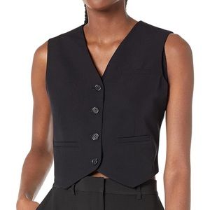 NWT The Drop Sadie cropped slim vest